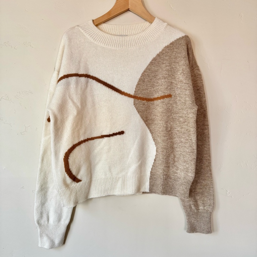 Petite Studio Lexi Sweater in Ivory